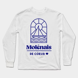 Molènes at heart - Brittany Morbihan 56 BZH Mer Molène Long Sleeve T-Shirt